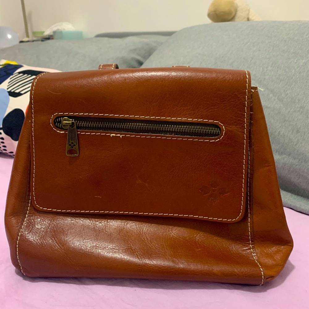 Leather Mini backpack